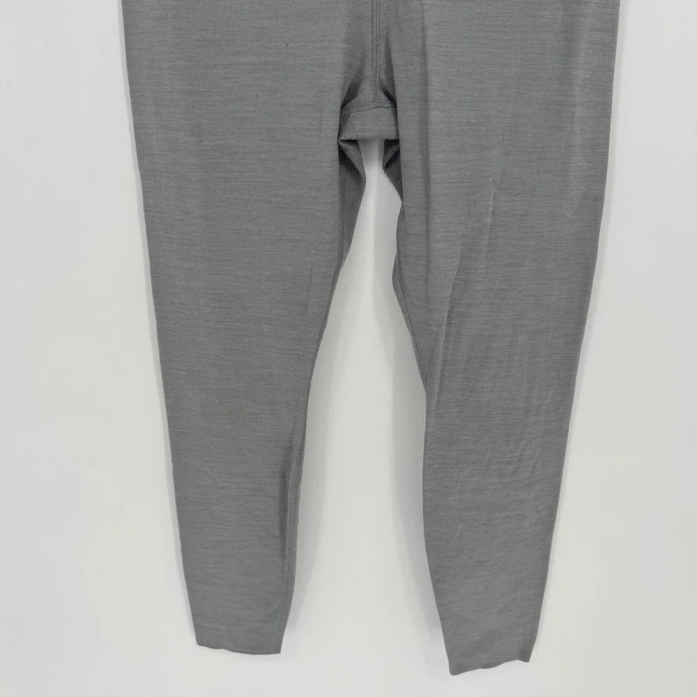 Nike Dri Fit Athletic Leggings Grey cropped Size‎ L Yoga Workout Activewear